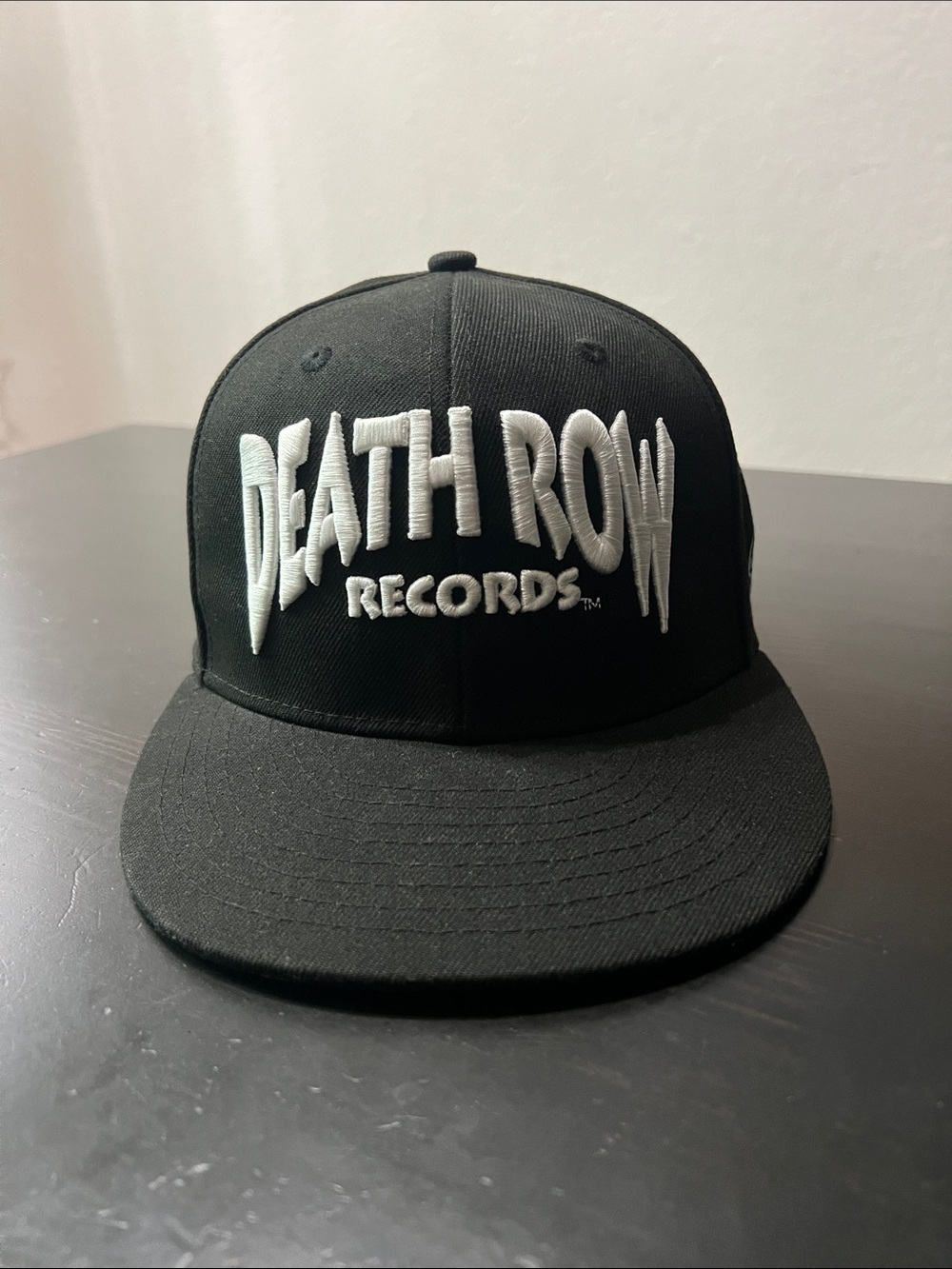 Black Death Row Records Fitted Hat